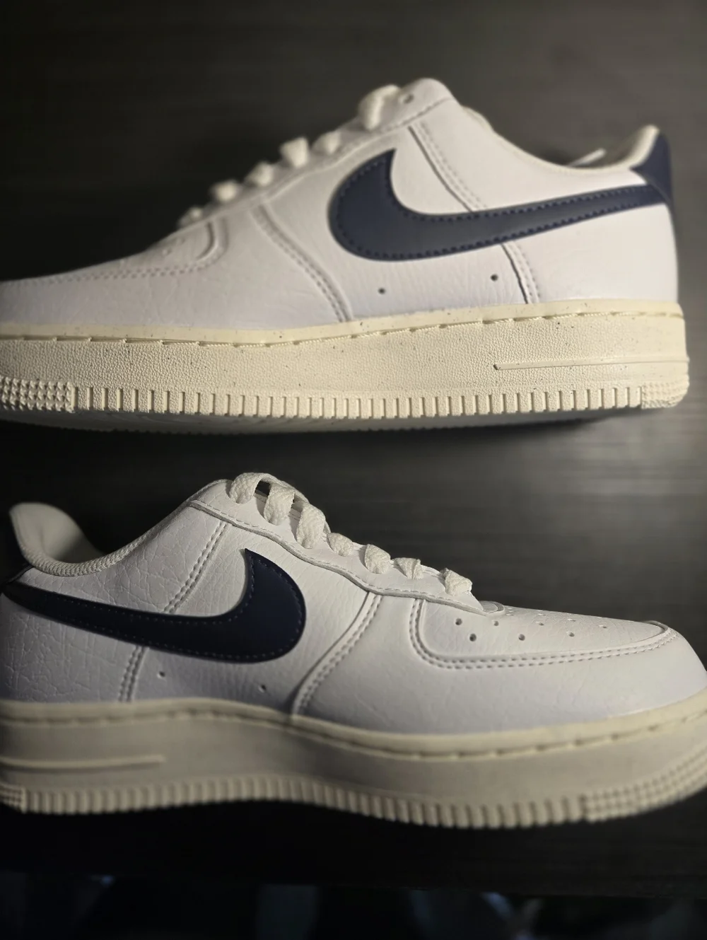 Nike Air Force 1 07 NN White Obsidian Womens 7 Sneakers New